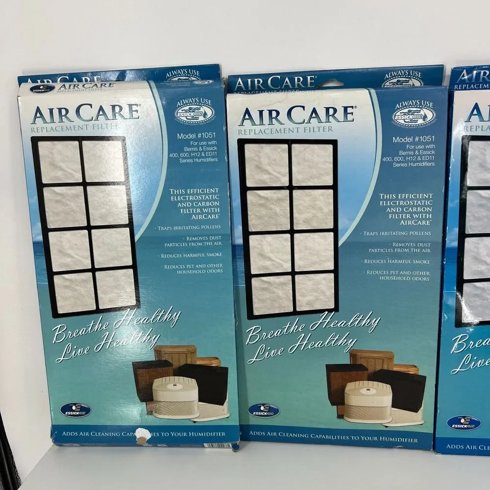 (4) Essick 1051 Humidifier Air Care Filters for Bemis Series 400 600 Humidifiers